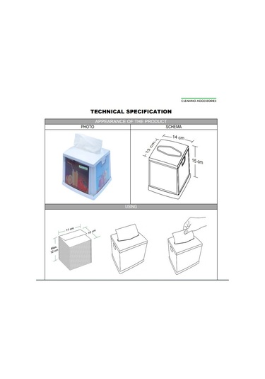 Vialli Ng11b Masaüstü Üsten Çekmeli Kağıt Peçete Dispenseri