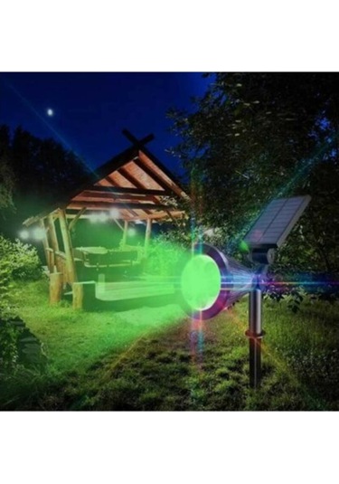 Helios 7W Solar Güneş Enerjili Kazıklı Çim & Bahçe Aydınlatma