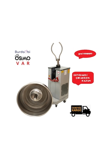 Osimo 50 Kg Devirmeli Profesyonel Hamur Yoğurma Makinesi