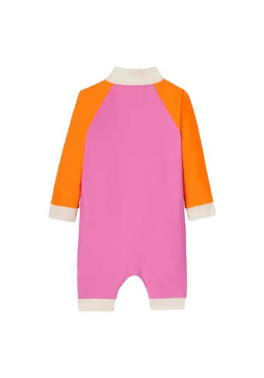 Kietla Bebekler İçin Uv Korumalı Şortlu Mayo Pink Red Pembe