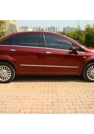 Fiat Linea Krom Yan Kapı Çıtası 4 Parça 2007 Sonrası Paslanmaz Çe