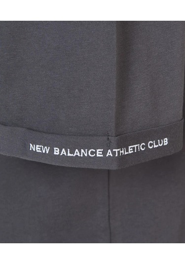 New Balance Lifestyle Unisex Gri Tişört Unt3417-gri Gri