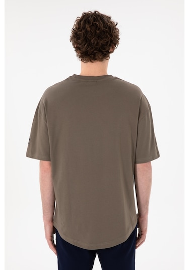 U.S. Polo Assn. Erkek Long Fit Bisiklet Yaka Vizon Basic Tişört 50305988-VR052 U.S. Polo Assn. Erkek Long Fit Bisiklet Yaka Vizon Basic Tişört 50305988-VR052