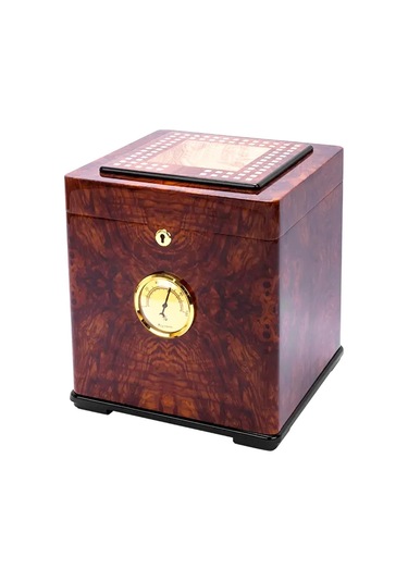 Cohiba İspanyol Sedir Humidor Puro Kutusu Ceviz 60s
