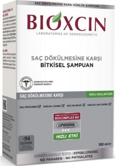 Bioxcin Genesis Yağlı Saçlar için Şampuan 300 ML
