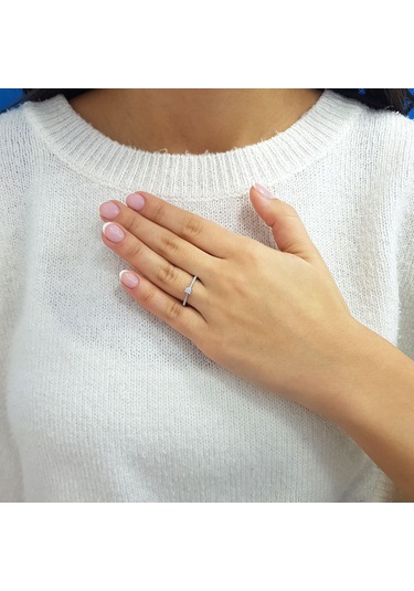 Lova Toplam 0,25 Karat Pırlanta Tektaş Yüzük - 1020277