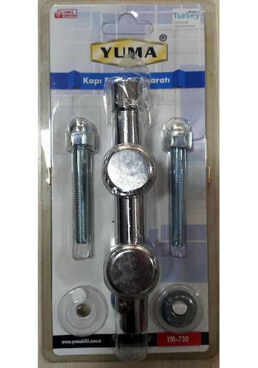 Yuma Kapı Emniyet Aparatı Ve 70 Mm Çelik Yassı Asma Kilit Seti