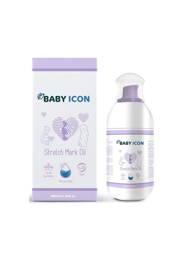 Baby İcon Gebe Çatlak Önleyici Yağ