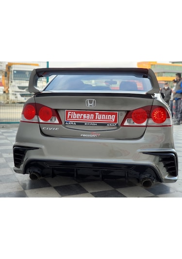 Honda Civic Fd6 F450 Body Kit-fibersan Tuning