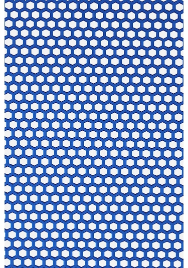 Kaydırmaz Mavi Bal Petek Paspas Yolluk En:90cm