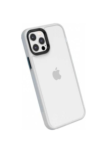 Apple Uyumlu iOS  iPhone, 12 Pro Max Kılıf Kamera Korumalı Şeffaf