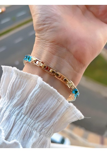 Coliseum Çelik Ve Taşlı Kordon Vintage Seri Küçük Kasa Özel Tasarım Kadın Kol Saati Sp.8933.m2 Sarı