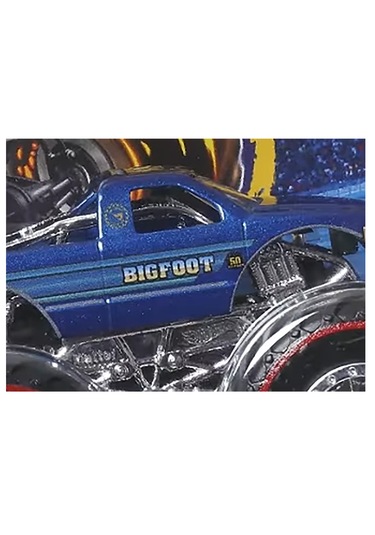 Bigfoot Hot Wheels 2025 Monster Trucks Treasure Hunt Th Lacivert