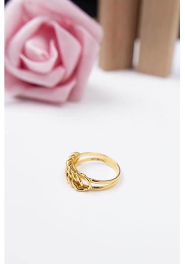 22 Ayar Altın Yüzük Kadın Yüzük Lkyzk1491