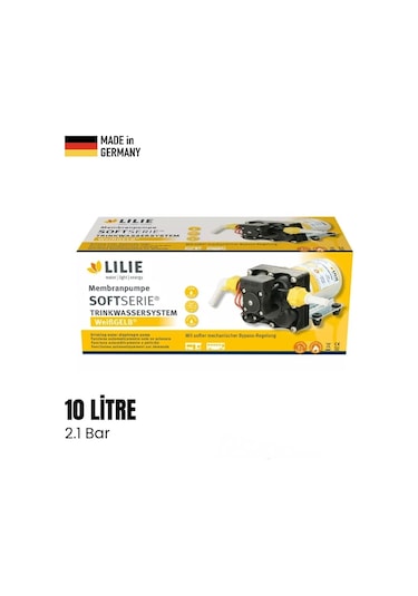Lilie Karavan & Tekne Hidrofor Su Pompası 10 Litre/dk 2.1 Bar - 12v-1775