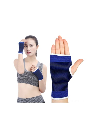 Yaleker Spor Eldiveni, Pamuklu Dokuma, El Ve Bilek Koruyucu, Isı Sağlar, Spor Faaliyetleri İçin Uygun, 12cm 9cm, 1 Adet