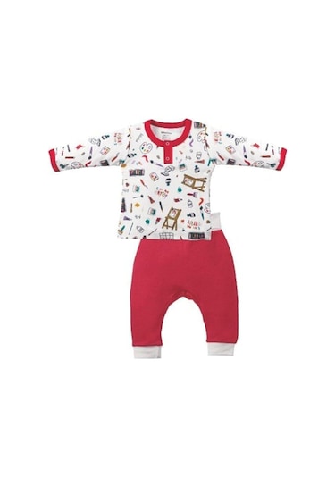 BabyCosy Organik Alt + Üst Bebek Takım - Csy2004 - Rebebe 001