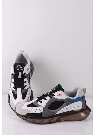 Dunlop 2234 Siyah Beyaz Mix Şeffaf Taban Spor Ayakkabı Dunlop 2234 Siyah Beyaz Mix Şeffaf Taban Spor Ayakkabı
