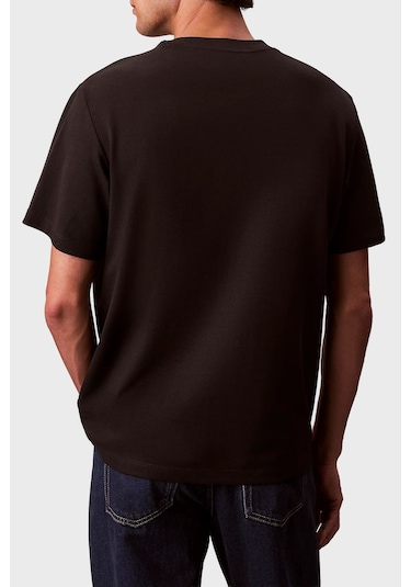 Calvin Klein Erkek T Shirt Lv04lc241g Ub1 Siyah Siyah