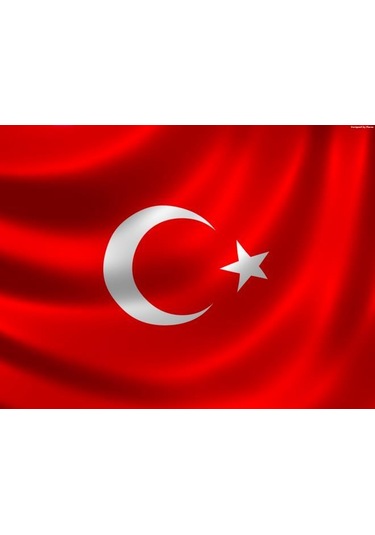 Buket Bayrak Masaüstü 15X22.5 Çift Katlı Bkt-136