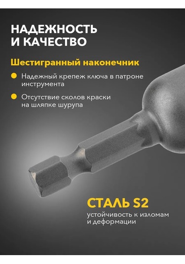 Kranz 13x48 Mm Çatı Vidaları İçin Uç, Manyetik, 1 Adet. 306136921