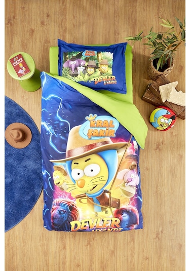 Karaca Home X Kral Şakir Devler Uyandı Tek Kişilik Nevresim Takı 200.22.11.0364