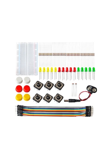 Diyotlab Elektronik Başlangıç Seti Arduino Starter Kit Breadboard Led