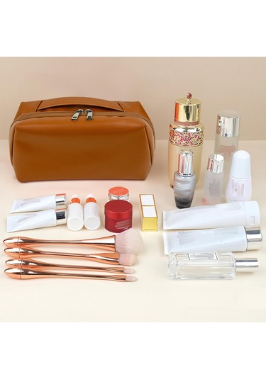 Homyl Küçük Makyaj Çantası Seyahat Kozmetik Organizatörü