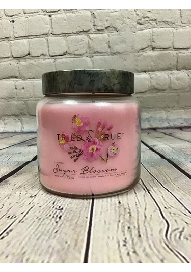 Yasemin & Vanilya Çiçeği Kokulu Mum Çok Renkli