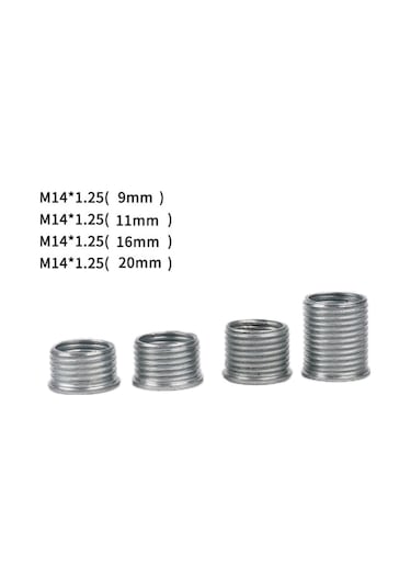 5 Adet / Takım 14mm Buji Delik İplik Onarım Aracı Musluk Yenileyici