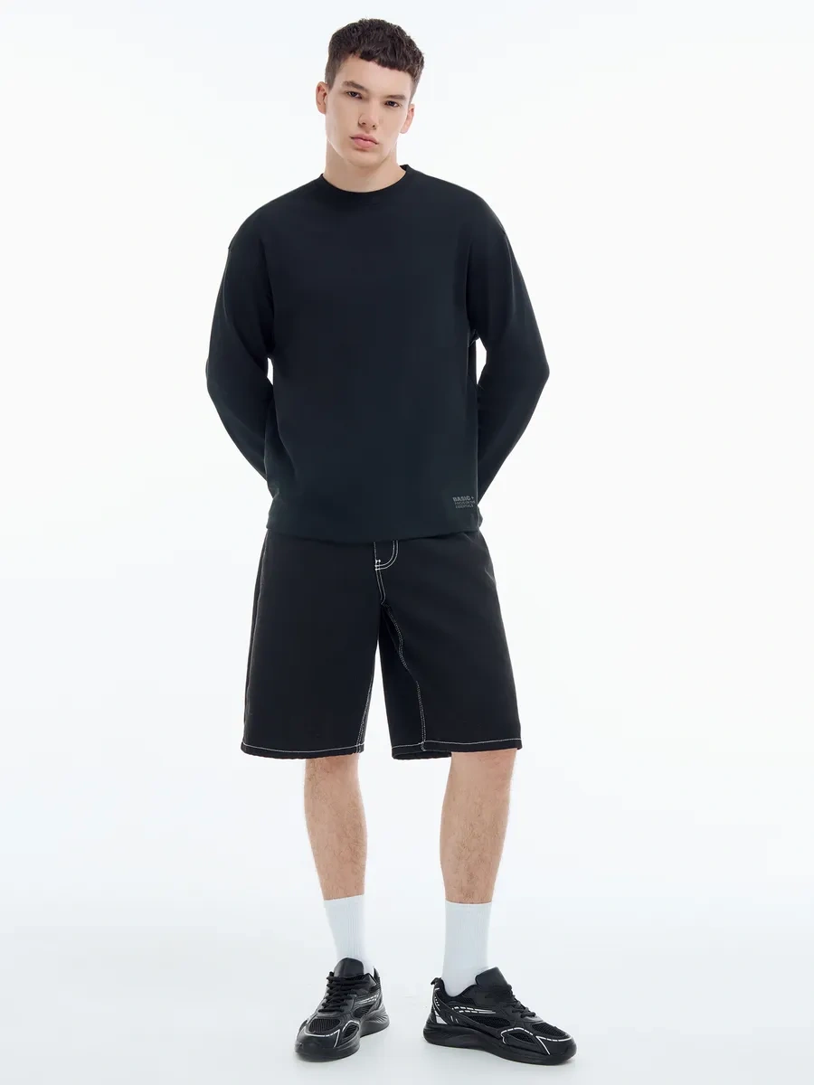 Tvoe Pamuklu Oversize Uzun Kollu 462771319 SIYAH