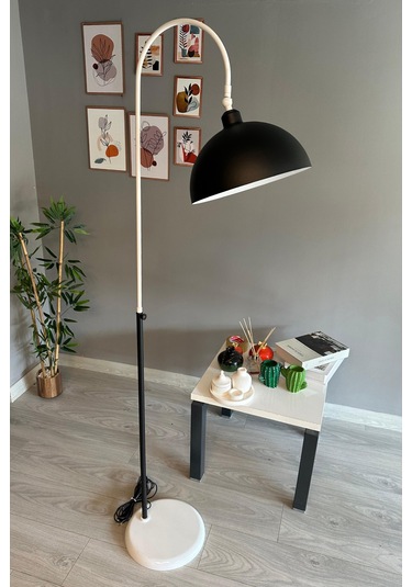 Legend Lambader Hareketli Başlık Modern Dekoratif Metal Oturma Odası Çalışma Odası Lambası Siyah