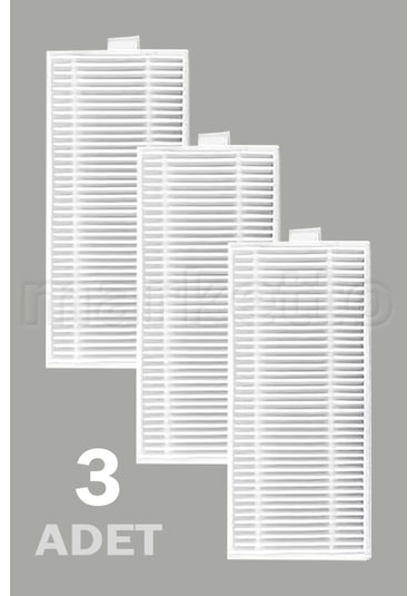 Arçelik Imperium Robo Rs 3221 Uyumlu 3 Adet Robot Süpürge Hepa Filtresi