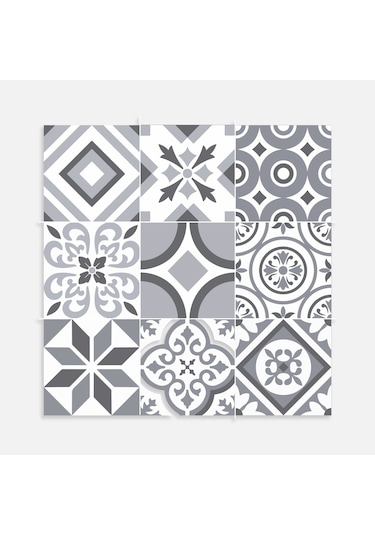 Tink Geometrik 019 Karma Desenli Pvc Karo 30X30 Cm
