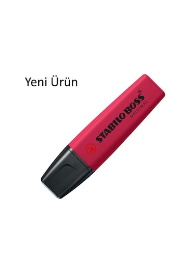 Stabilo Boss 70-250 Fosforlu Kalem - Bordo Bordo