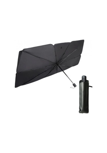 Ön Cam Perde Güneşlik Katlanabilir Şemsiye 140x79 CM BR4953605
