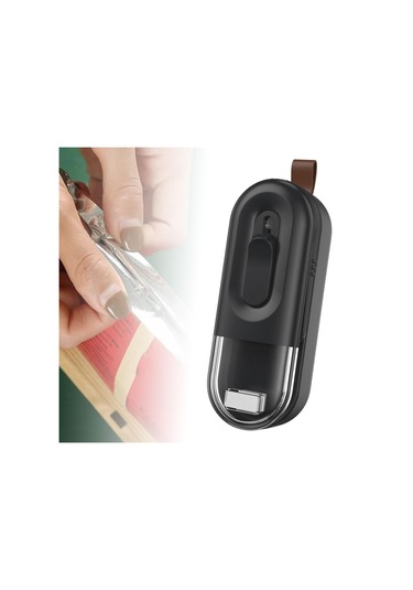 Homyl Vakum Torbası Kapama Makinesi Yeniden Kapatma Torbaları Siyah