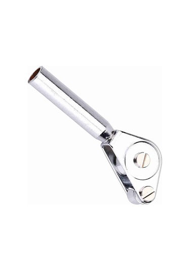 Skycity Gemi Ve Trolling Balıkçılığı İçin Paslanmaz Çelik Kayar Rehber, Ağır Misina Ve Büyük Balık Uyumu, 6 Kalibre, Gümüş Rengi