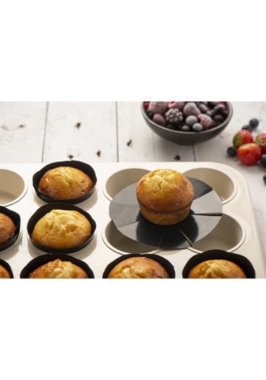 Nostik Muffin Kağıdı 5cm Siyah