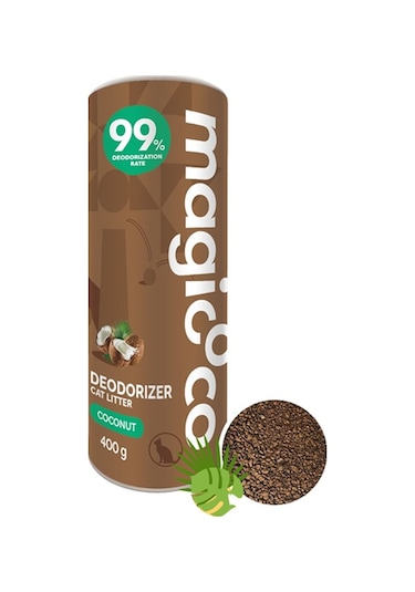 Magiccoco Hindistan Cevizli Kedi Kumu Koku Giderici 400 G