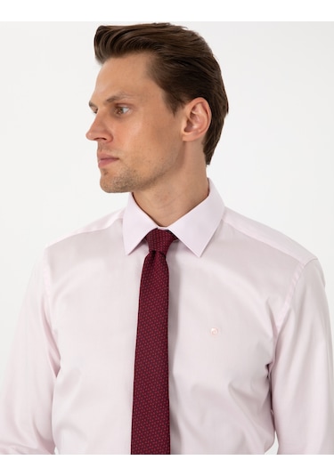Pierre Cardin Erkek Açık Pembe Gömlek Basic 50305127-vr078 Açık Pembe