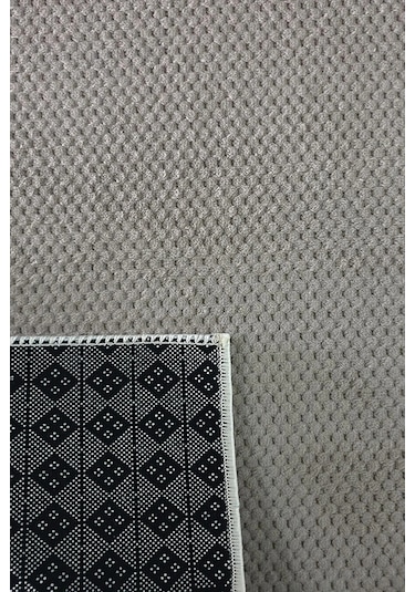 Vizon Kaymaz Tabanlı Kesme Yolluk Kabartmalı Koridor Mutfak Salon Halısı