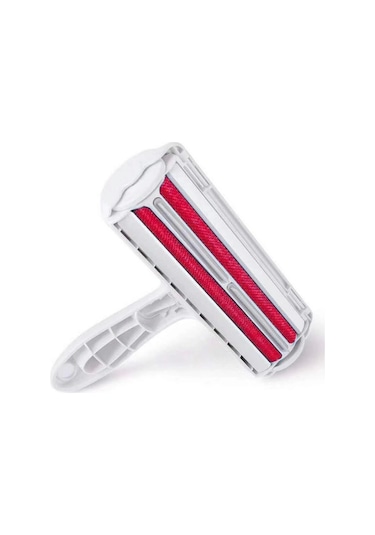 Hazneli Tüy Toplama Rulosu Evcil Hayvan - Elbise Kıl Tüy Toplayıcı - Tarak Hediyeli Renkli