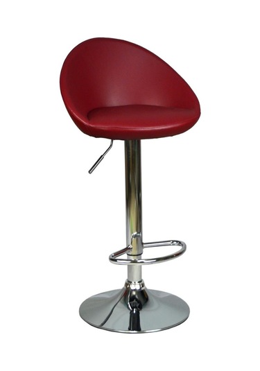 Bürocci Larissa Bar Sandalyesi-Bordo-9520Q0102 Çok Renkli