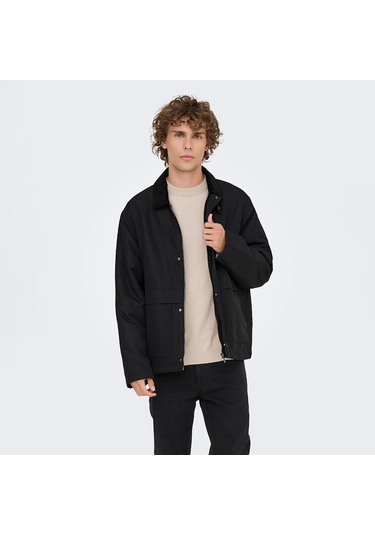 Only & Sons Kosmo Erkek Siyah Ceket 22034856-b Siyah