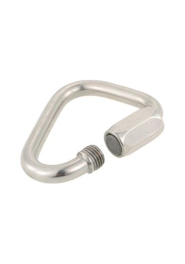 Besthome1 Kaliteli Paslanmaz Çelik Üçgen Kilitli Karabina - Dağcılık, Kamp, Açık Hava Aktiviteleri İçin