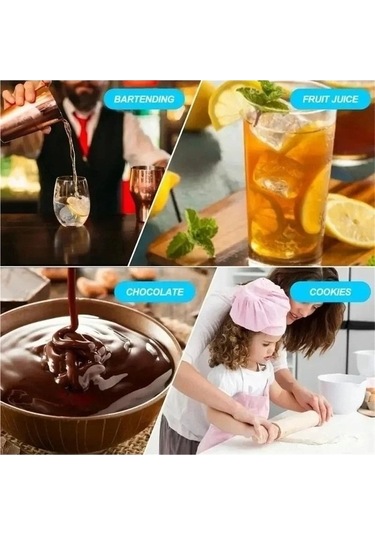 Didadodo Kafatası Buz Kalıbı 10lu Xl Siyah - Küp Ve Kafatası Tasarımlı Siyah, Küçük Buzlu Şekillerle Siyah