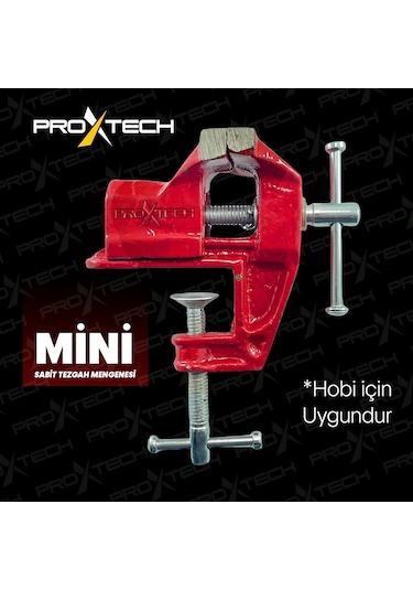Proxtech Çok Fonsksiyonlu Tezgah Masa Mengenesi Mini Mengene 70M