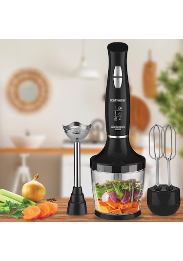 Goldmaster IN-6140S Kitchenmix 1000 W Blender Seti
