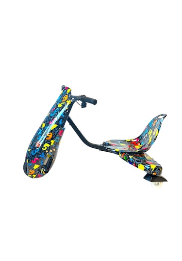 Drift Car Elektrikli Kaykay Drift Scooter Bluetooth  Grafity Desenli Kasa